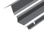 75° Mono Ridge Flashing and Backer Plate Kit for Standing Seam - 3m