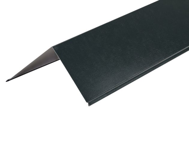 90º Corner Barge Flashings in PVC Plastisol finish - 3m 200mm x 200mm