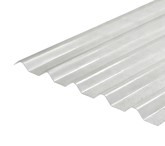 Translucent GRP rooflight sheet, 34/1000 profile 1.5mm thickness SAB3