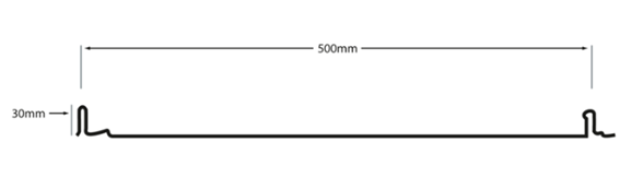 Standing Seam Sheets without Ribs